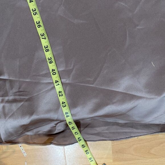 WTOO by Watters & Watters Strapless Champagne with Black Bow Maxi Gown size 2 - Picture 11 of 15